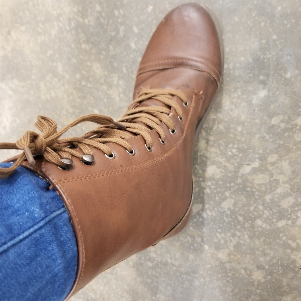 Cute Brown/Cognac Boots size 11
